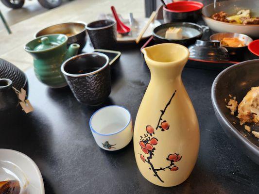 Hot sake