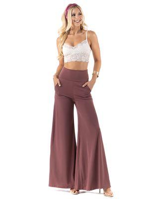 UX1001_Solid Palazzo Pants