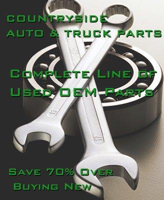 Used Power Train, Used Headlights, Used Tail Lights, Used Truck Parts, Used Alternators, Used Starters