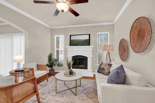 Living room at Sedona Ranch