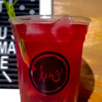 Hibiscus Rosemary Lemonade