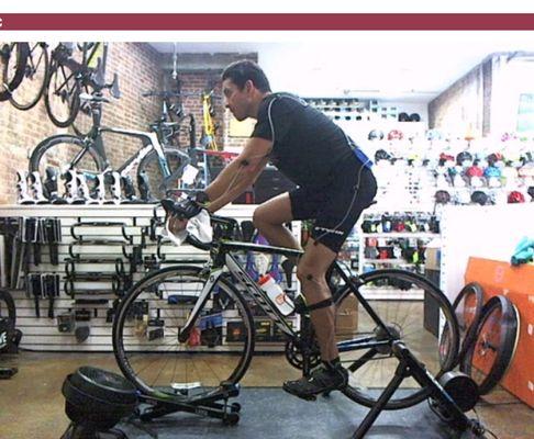 Retul professional bike fit by Chad at EnduranceWERX