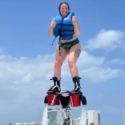 One of our favs Madison on the flyboard!