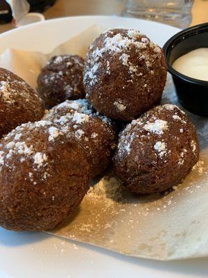 Maple Stuffed Donut Holes