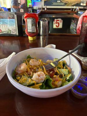 Grilled shrimp salad