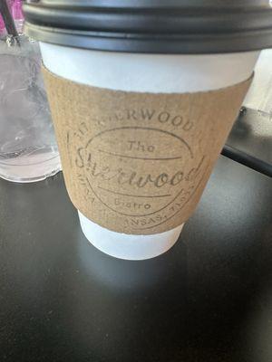 Sherwood Bistro coffee to go!