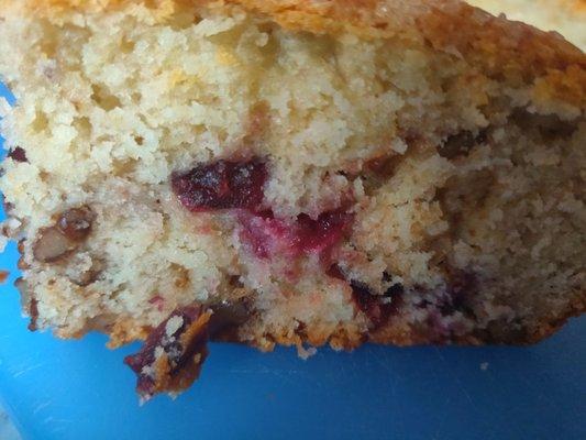 Cran walnut scones