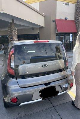 Oversized, my butt. This is my 5'7" daughter next to her oversized vehicle.