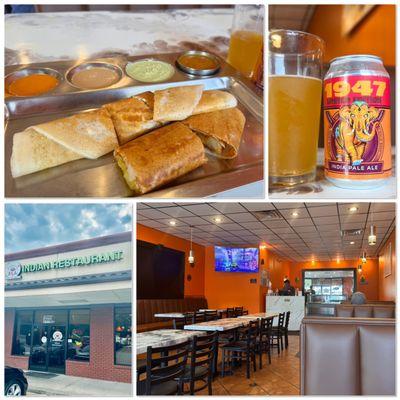 JJ's Special Dosa and craft beer