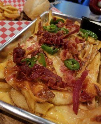 Bacon cheese fries