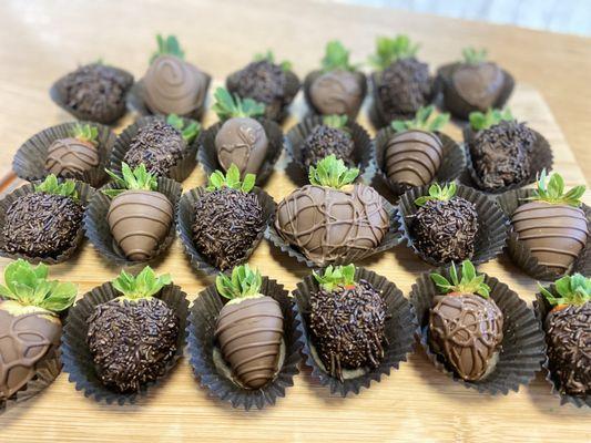 Chocolate covered strawberries