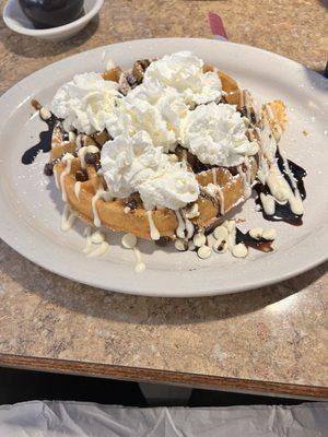 Black & White Waffle