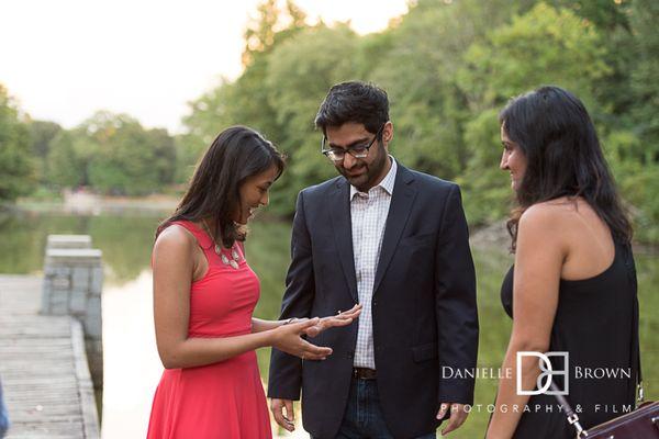 Indian Labor Day Surprise Proposal in Piedmont Park, Atlanta GA