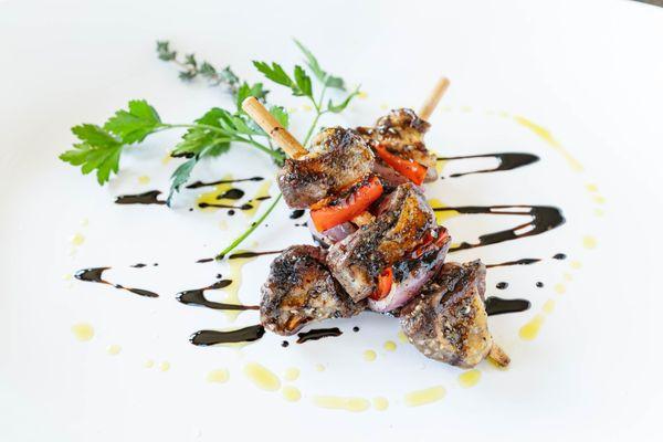 Grilled Squab Skewers