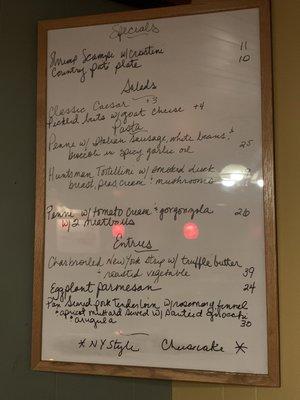 Specials for10/29/2021