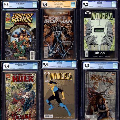 New Cgc books just came in