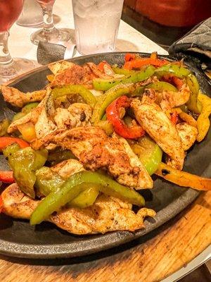 My friends Shrimp Fajitas