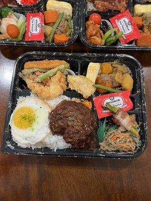 Hamburger Steak Bento