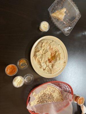 29. Hummus, Baklava, Extra Pita