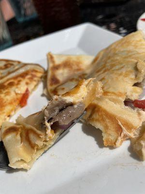 Philly Cheese Steak Savory Crepe