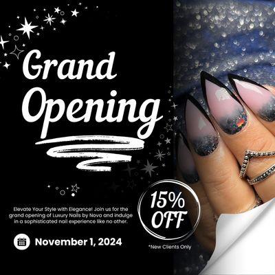 GRAND OPENING SPECIAL!!!