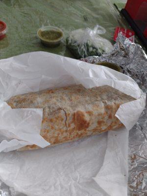 Asada burrito