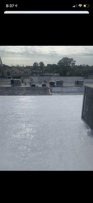 Flat Roofs - We give a 25 year warranty on workmanship.