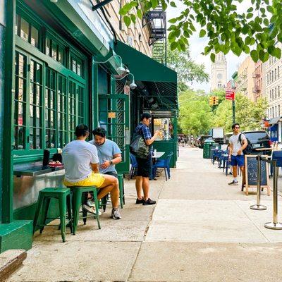 Sidewalk seats