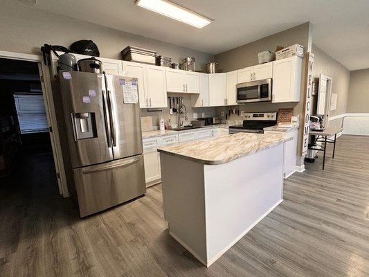 Bunk room 1 & 2 Kitchen layout