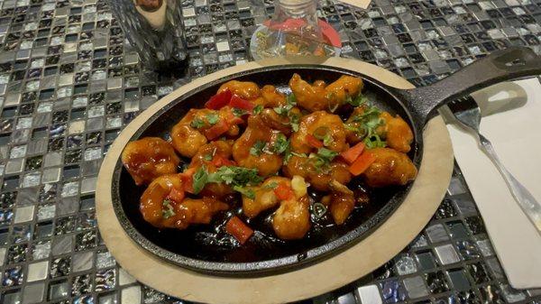 Hawaiian Sriracha Shrimp