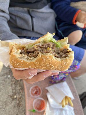 1/3 lb. Double Cheeseburger