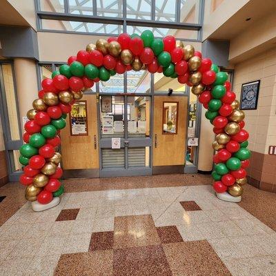 Christmas arch