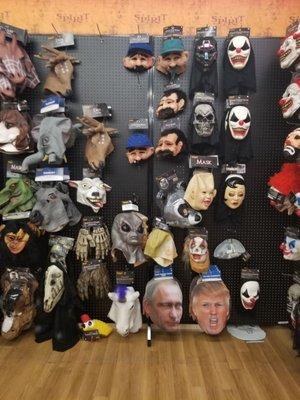 So many masks