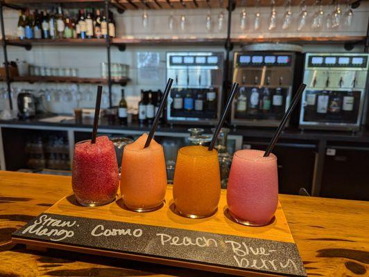 Wine-a-rita flight