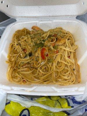 Creamy Cajun Linguini