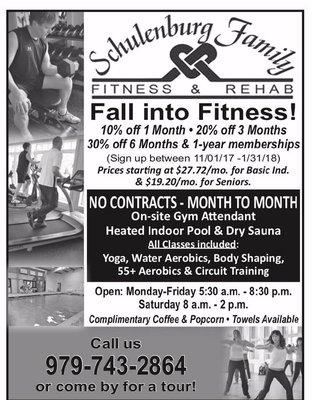 Schulenburg Family Fitness