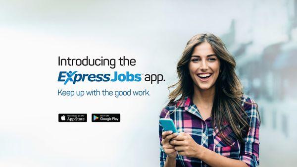 Download the Express Jobs app to find your next job.