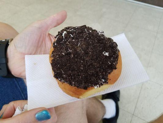 Cookies n cream donut!