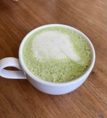 Matcha Latte with Oat Milk