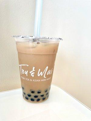 Black tea with Boba