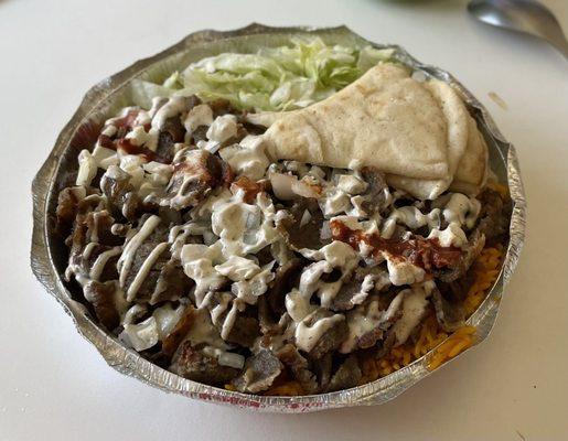 Beef Gyro Platter