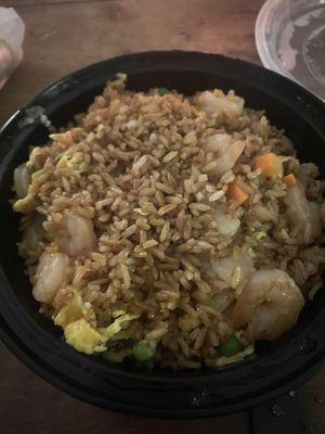 Shrimp fried rice