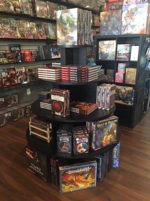 They have a huge Dungeons and Dragons section and good pricing.