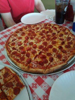 Pepperoni pizza