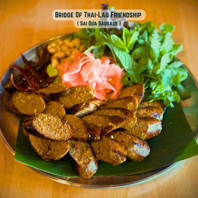 Bridge Of Thai-Lao Friendship ( Sai Oua Sausage ) - Let's be friends!