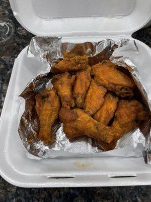 Medium 10 Wings Bone In - medium sauce