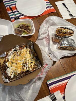 Nachos, Torta, taco