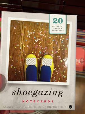 Shoegazing Notecards