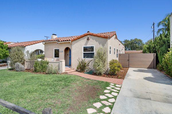 SOLD this charming Spanish home located at 4140 Le Bourget Ave, Culver City. Represented sellers.