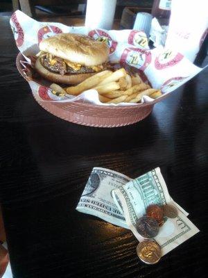 Shane's in Carrollton does it again! Not only did they make my burned burger right with a new one, but they gave me a refund, too.